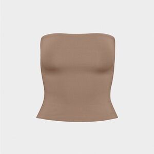 Seamless Tan Tube Top
